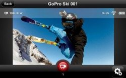 GoPro App preview op iPhone van GoPro