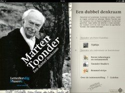 Marten Toonder header iPad-app
