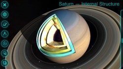 Saturnus interne structuur iPhone