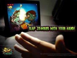 Slap that Zombie iPad handbeweging