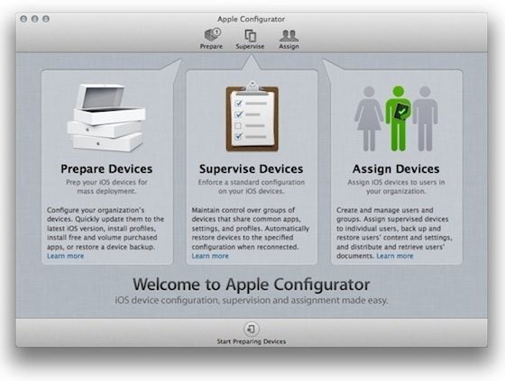 apple configurator app