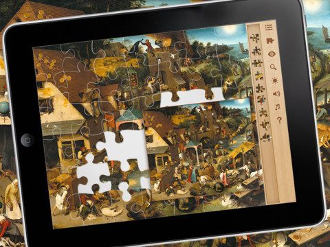 Promoten ik ben slaperig attent Puzzle HD Art: legpuzzels op het iPad-scherm
