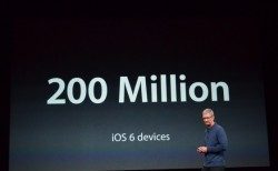 200 miljoen apparaten met iOS 6