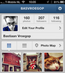 Instagram account