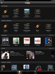 Plex iPad-screenshot