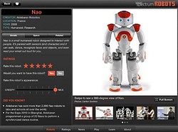 Robots for iPad infopagina