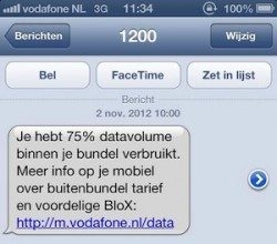 SMS Vodafone