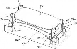 Gebogen Glas patent Apple