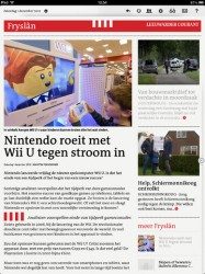 LC HD Fries nieuws op iPad