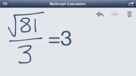 MyScript Calculator rekenmachine