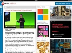 Webwereld header iPad-app