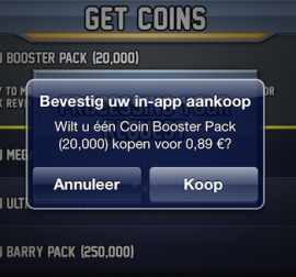 In-app aankopen