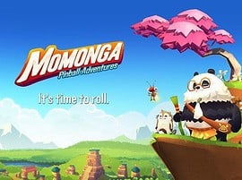 Momonga Pinball Adventures header iOS