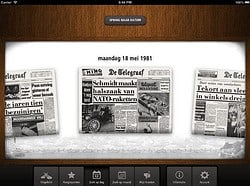 Telegraaf Archief iPad