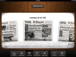 Telegraaf Archief iPad