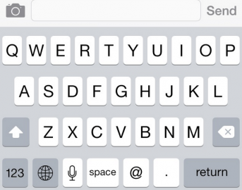 Toetsenbord iOS 7.1 beta 3