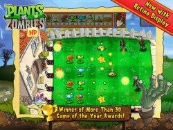 Plants vs Zombies iPad