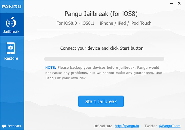 Pangu Jailbreak iOS 8