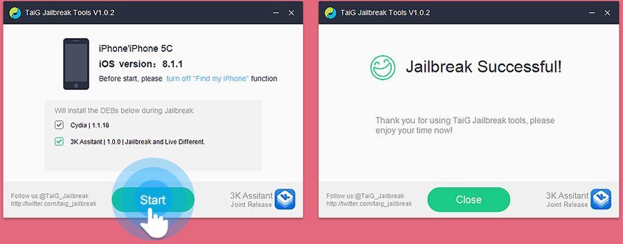 TaiG Jailbreak iOS 8