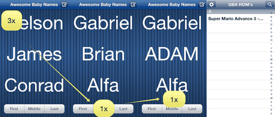 Awesome Baby Names uitleg