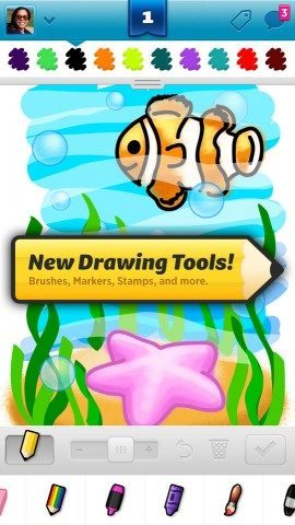 Draw Something 2 nieuwe instrumenten