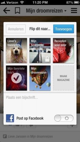 Flipboard flip dit naar