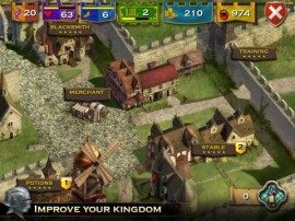 GU VR Knight Storm dorp bouwspel gratis iOS