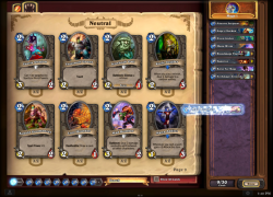 Hearthstone Heroes of Warcraft iPad deck maken