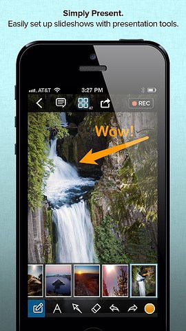 Moxtra aantekeningen maken iPhone-app