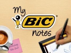 My BIC Notes iPad header