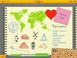 My Bic Notes schrijven en plakken