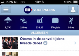 NU.nl iPhone-app vernieuwd 3.2.1