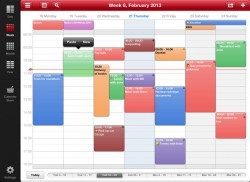 Week Calendar HD iPad terugkomst header