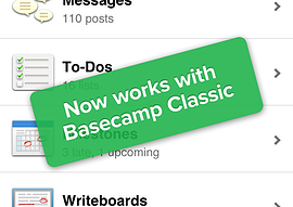 Basecamp iPhone-app vernieuwd