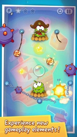 Cut the Rope piratentijd Time Travel