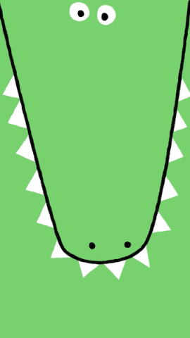 Drawnimal alligator