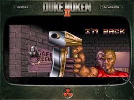 Duke Nukem 2 openingsscherm