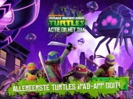 GU DO Teenage Mutant Ninja Turtles Actie op het Dak iPad iPhone