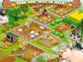 Hay Day dieren houden boerderijspel iPhone iPad