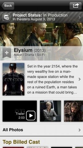 IMDb film met releasedatum iPhone