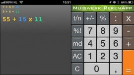 Muiswerk Rekenapp header iPhone