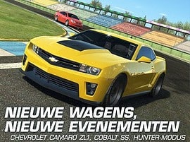Real Racing 3 nieuwe Chevrolet iOS