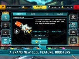 Shadowgun DeadZone boosters iOS