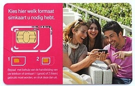 T-Mobile simkaart iphone