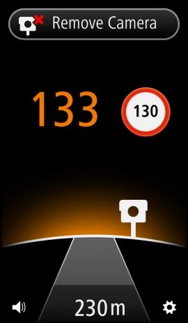 TomTom Flitsers snelheidswaarschuwing iPhone
