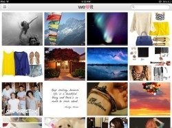 We Heart It hoofdpagina strak