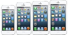 iPhone 4S, iPhone 5, iPhone phablet