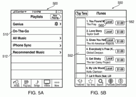 iTunes muziek offline kopen patent