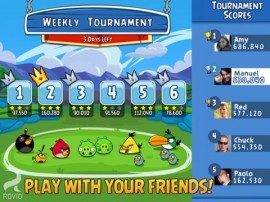 Angry Birds Friends scores