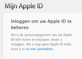 Apple ID phishing